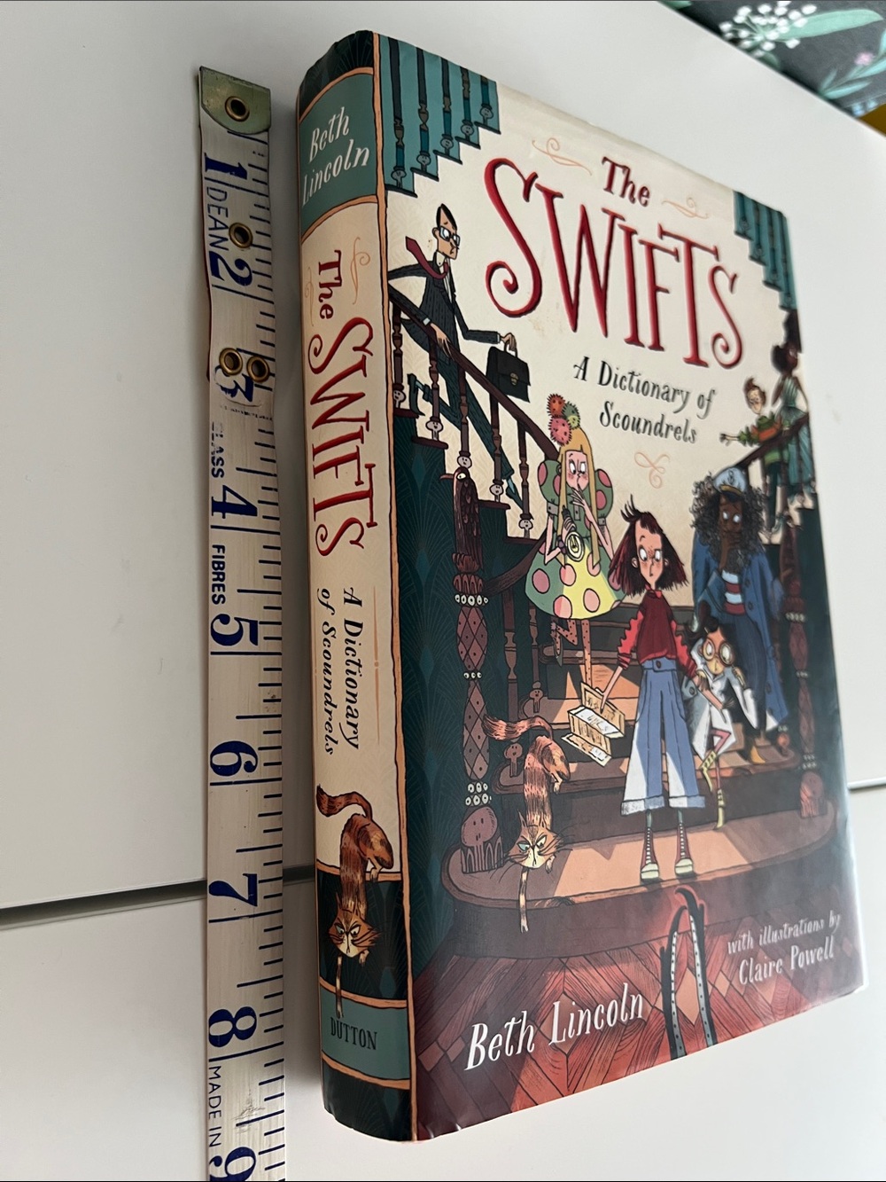 The Swifts: A Dictionary of Scoundrels, written by Beth Lincoln Hardcover book - Picture 17 of 17
